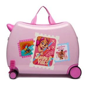 Walizka dziecięca Paw Patrol CEO-ACCCS-SS26-222PAW Różowy