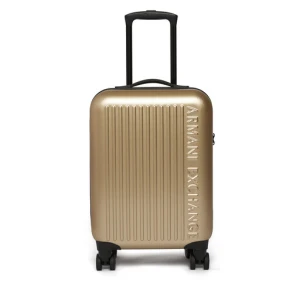 Walizka kabinowa Armani Exchange XW002233 AF21472 F1020 Złoty