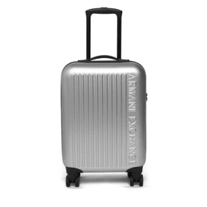 Walizka kabinowa Armani Exchange XW002233 AF21472 M8104 Złoty