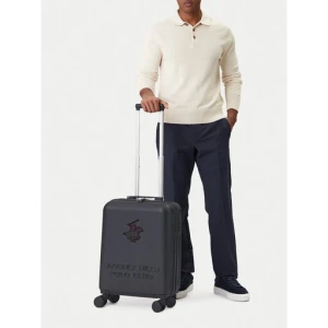 Walizka kabinowa Beverly Hills Polo Club CEO-BHPC-S-002-08-NAVY Granatowy