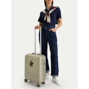 Walizka kabinowa Beverly Hills Polo Club CEO-BHPC-S-003-08-BEIGE Beżowy