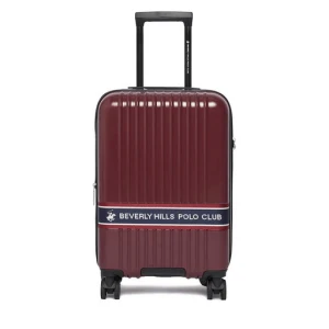 Walizka kabinowa Beverly Hills Polo Club CEO-BHPC-S-007-08-BURGUNDY Bordowy