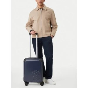 Walizka kabinowa Beverly Hills Polo Club CEO-BHPC-S-009-09-NAVY Granatowy