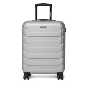 Walizka kabinowa GINO ROSSI CEO-GIN-S-003-05-SILVER Srebrny