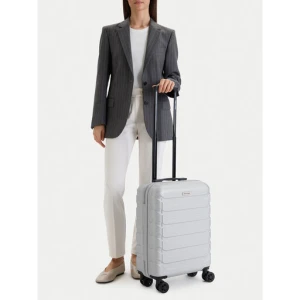 Walizka kabinowa GINO ROSSI CEO-GIN-S-003-05-SILVER2 Srebrny