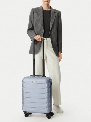 Walizka kabinowa GINO ROSSI CEO-GIN-S-003-05-SILVER3 Srebrny