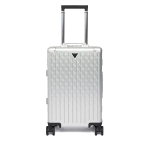 Walizka kabinowa Guess Trunkshow TWHB98 77983 Srebrny