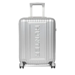 Walizka kabinowa Hunter CEO-HUNTER-S-002-08-SILVER Srebrny