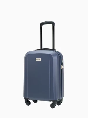 Walizka kabinowa jednokolorowa granatowa Puccini