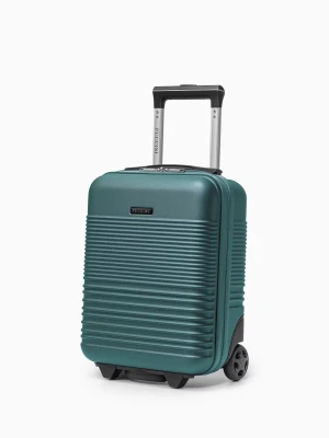 Walizka kabinowa mini na 2 kółkach zielona Puccini