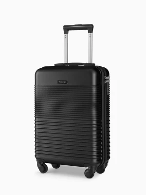 Walizka kabinowa na 4 kółkach czarna Puccini