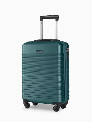 Walizka kabinowa na 4 kółkach zielona Puccini