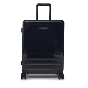 Walizka kabinowa Tommy Hilfiger AW0AW17829 Granatowy