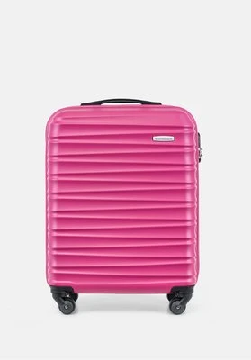 Walizka kabinowa z ABS-u z żebrowaniem Wittchen