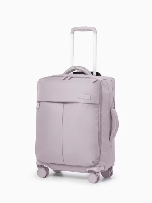 Walizka kabinowa z nylonu różowa Puccini