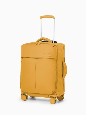 Walizka kabinowa z nylonu żółta Puccini