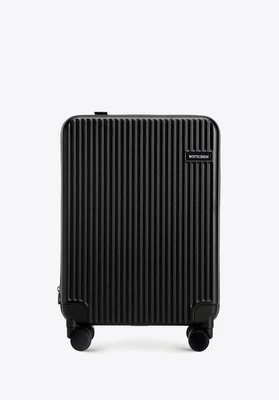 Walizka kabinowa z polikarbonu poszerzana czarna Wittchen