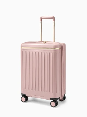 Walizka kabinowa z poliwęglanu różowa Puccini