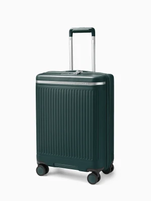 Walizka kabinowa z poliwęglanu zielona Puccini