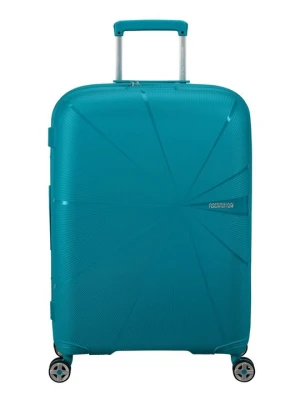 Walizka na kółkach American Tourister niebieski