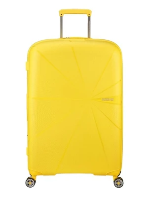 Walizka na kółkach American Tourister żółty