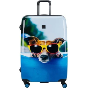 Walizka na kółkach Happy Dog L 92L Saxoline