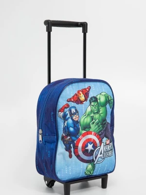 Walizka na kółkach Marvel niebieski