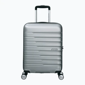 Walizka podróżna American Tourister Flashline Spinner 34 l sky silver