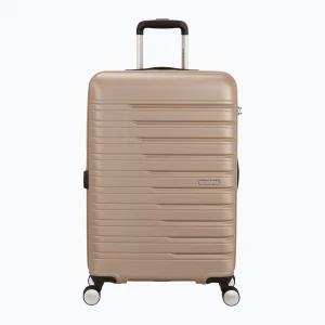 Walizka podróżna American Tourister Flashline Spinner 67 75 l ivory gold