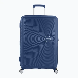 Walizka podróżna American Tourister Soundbox 110 l midnight navy Granatowy