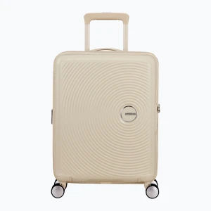 Walizka podróżna American Tourister Soundbox 55 41 l coconut sand Beżowy