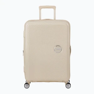 Walizka podróżna American Tourister Soundbox 67 81 l coconut sand Beżowy