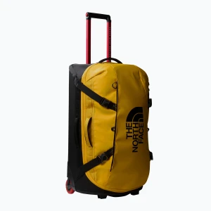 Walizka podróżna The North Face Base Camp Rolling Thunder 28 95 l summit gold / black / npf Żółty