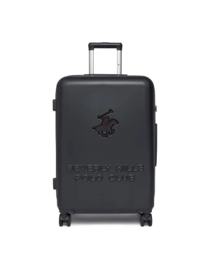Walizka średnia Beverly Hills Polo Club CEO-BHPC-M-002-08-NAVY Granatowy