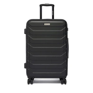 Walizka średnia GINO ROSSI C-GIN-M-001-05-BLACK Czarny