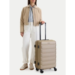 Walizka średnia GINO ROSSI GIN-M-002-05-GOLD Złoty