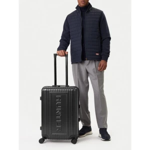 Walizka średnia Hunter CEO-HUNTER-M-001-08-BLACK Czarny