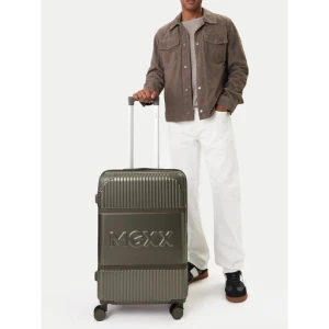 Walizka średnia MEXX CEO-MEXX-037-M-SILVER Srebrny