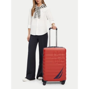 Walizka średnia Nautica CWBEO-NTC-KS-004-07-M Czerwony