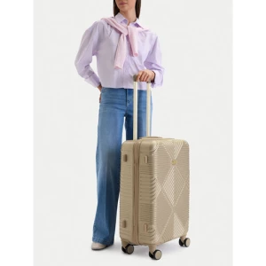 Walizka średnia Nine West CEO-NW-M-002-09 GOLD Złoty