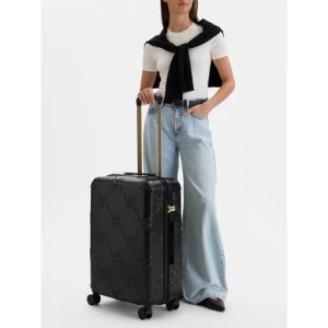 Walizka średnia Nine West CEO-NW-M-005-09 BLACK Czarny