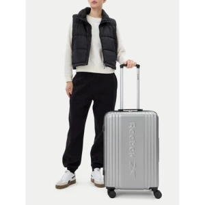 Walizka średnia Reebok RBK-WAL-003-07-CCC-M Srebrny