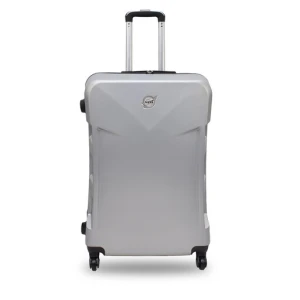 Walizka średnia Semi Line T5797-2 Srebrny