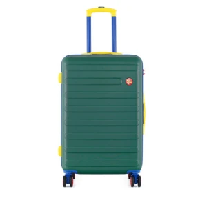 Walizka średnia Semi Line T5846-2 Zielony