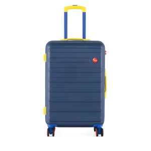 Walizka średnia Semi Line T5847-2 Granatowy