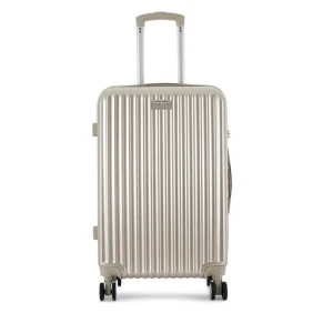Walizka średnia Semi Line T5954-2 Złoty