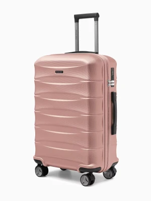 Zdjęcie produktu Walizka średnia z ABS twarda rose gold Puccini