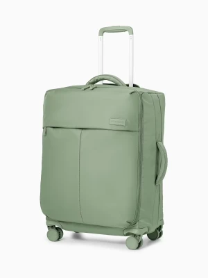 Walizka średnia z nylonu zielona Puccini