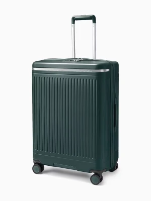 Walizka średnia z poliwęglanu zielona Puccini