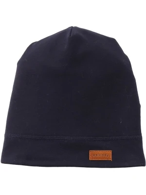 Walkiddy Czapka beanie w kolorze granatowym rozmiar: 47-49 cm